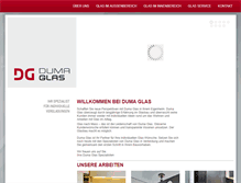 Tablet Screenshot of dumaglas.ch
